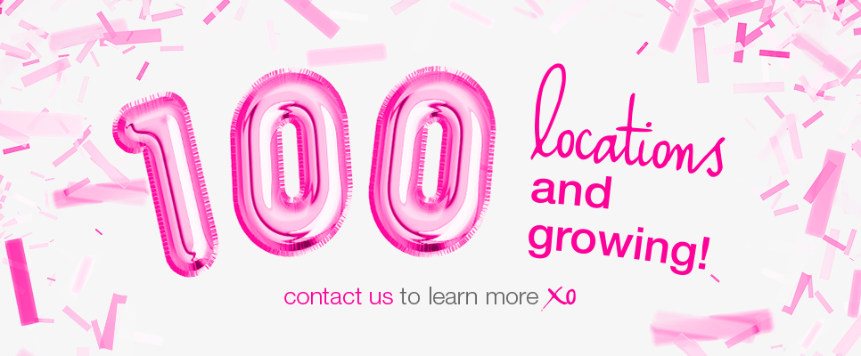 100 franchise locations