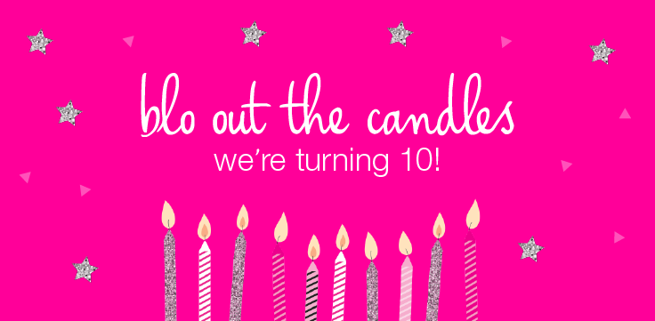 10th Birthday Blog header
